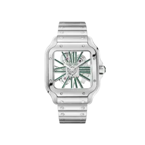 Santos de Cartier Large Skeleton/Green
