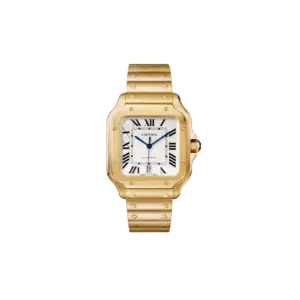 Santos de Cartier Large Yellow Gold – Brown Dial